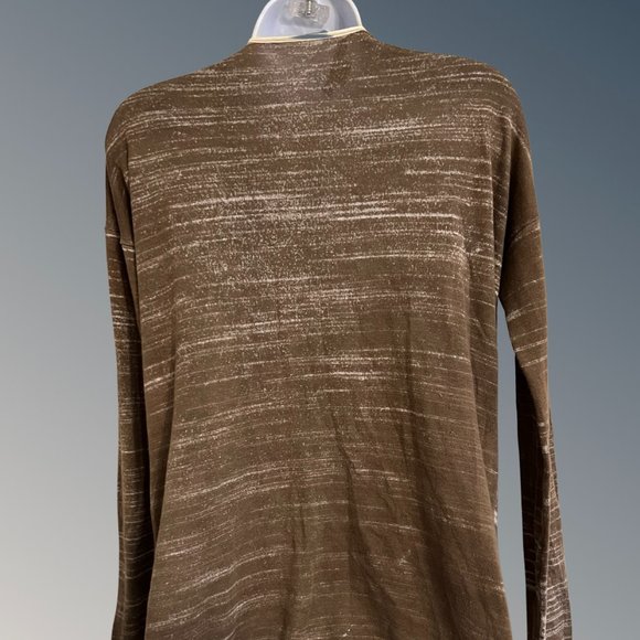 A/X Armani Exchange Cotton Cardigan with Pockets Retro Grunge NWT sz S - Picture 4 of 11